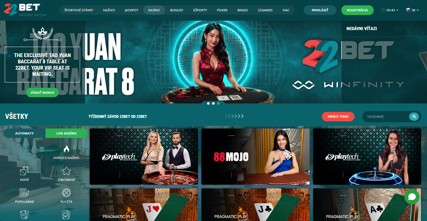 22bet Casino